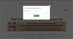 Desktop Screenshot of damngooddoormats.com